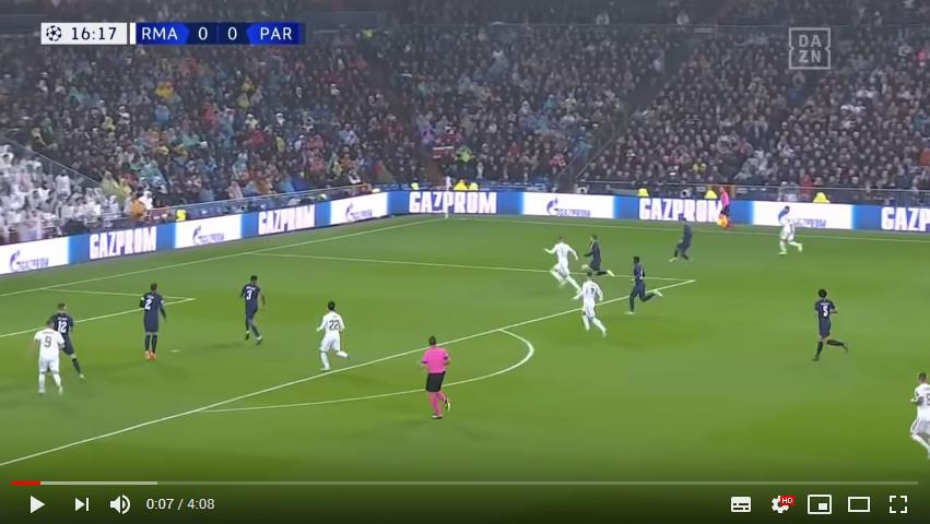 คลิปไฮไลท์ฟุตบอลยูฟ่า แชมเปี้ยนส์ ลีก เรอัล มาดริด 2 - 2 ปารีส แซงต์ แชร์กแมง