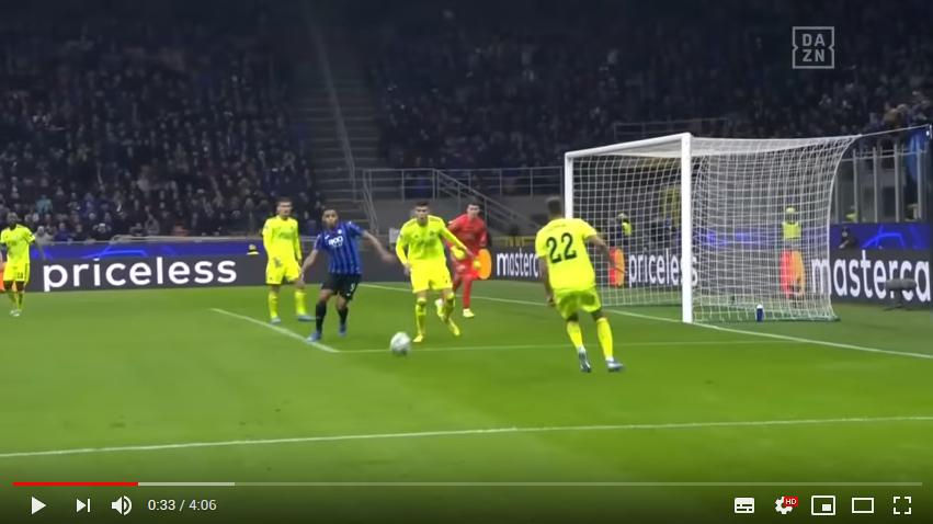 คลิปไฮไลท์ฟุตบอลยูฟ่า แชมเปี้ยนส์ ลีก อตาลันต้า 2 - 0 ดินาโม ซาเกร็บ