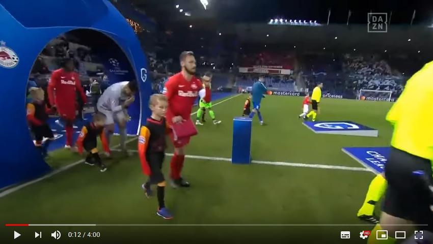 คลิปไฮไลท์ฟุตบอลยูฟ่า แชมเปี้ยนส์ ลีก ราซิ่ง เกงค์ 1 - 4 เร้ดบูลล์ ซัลซ์บวร์ก
