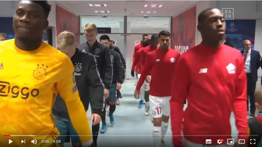 คลิปไฮไลท์ฟุตบอลยูฟ่า แชมเปี้ยนส์ ลีก ลีลล์ 0 - 2 อาแจกซ์ อัมสเตอร์ดัม