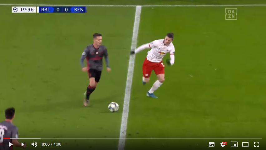 คลิปไฮไลท์ฟุตบอลยูฟ่า แชมเปี้ยนส์ ลีก แอร์เบ ไลป์ซิก 2 - 2 เบนฟิก้า