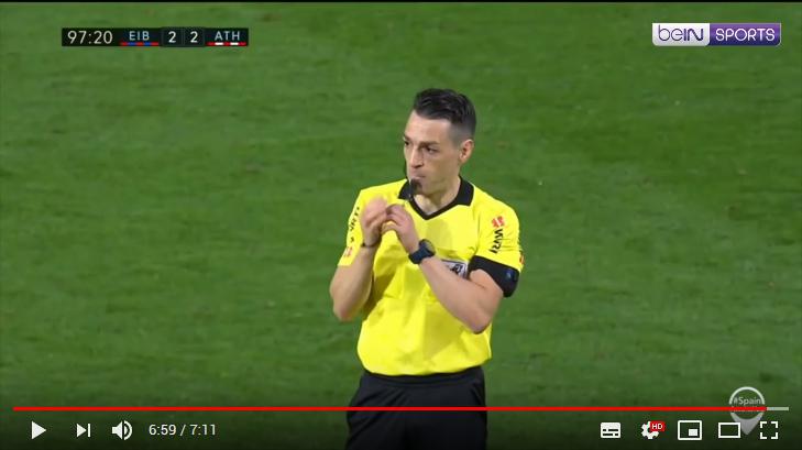คลิปไฮไลท์ฟุตบอลลาลีกา สเปน เออิบาร์ 2 - 2 แอธเลติก บิลเบา
