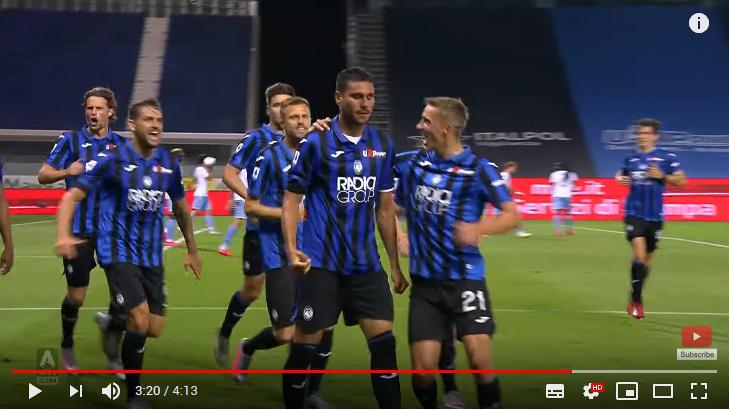 คลิปไฮไลท์ฟุตบอลกัลโช่ เซเรีย อา อิตาลี อตาลันต้า 3 - 2 ลาซิโอ