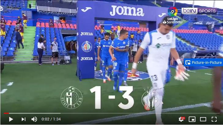 คลิปไฮไลท์ฟุตบอลลาลีกา สเปน เกตาเฟ่ 1 - 3 บียาร์เรอัล