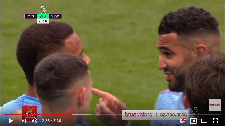 คลิปไฮไลท์ฟุตบอลพรีเมียร์ลีก อังกฤษ แมนเชสเตอร์ ซิตี้ 5 - 0 นิวคาสเซิ่ล ยูไนเต็ด