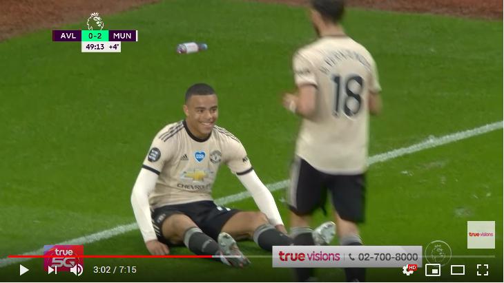 คลิปไฮไลท์ฟุตบอลพรีเมียร์ลีก อังกฤษ แอสตัน วิลล่า 0 - 3 แมนเชสเตอร์ ยูไนเต็ด