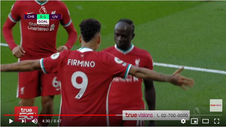 คลิปไฮไลท์ฟุตบอลพรีเมียร์ลีก อังกฤษ เชลซี 0 - 2 ลิเวอร์พูล