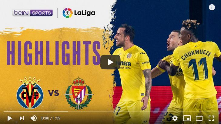คลิปไฮไลท์ฟุตบอลลาลีกา สเปน บียาร์เรอัล 2 - 0 เรอัล บายาโดลิด