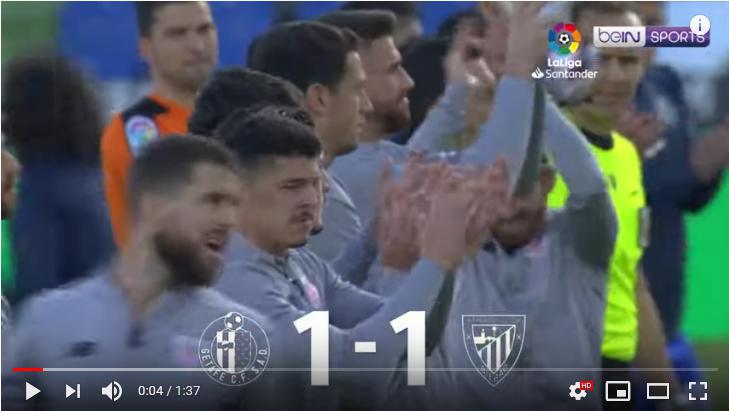 คลิปไฮไลท์ฟุตบอลลาลีกา สเปน เกตาเฟ่ 1 - 1 แอธเลติก บิลเบา