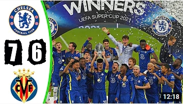 คลิปไฮไลท์ฟุตบอลยูฟ่า ซุปเปอร์คัพ เชลซี 1 - 1 บียาร์เรอัล